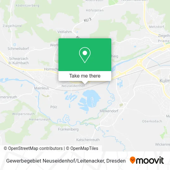 Карта Gewerbegebiet Neuseidenhof / Leitenacker