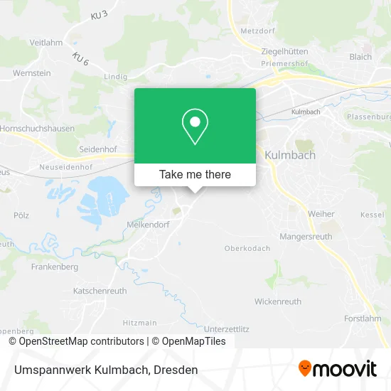 Карта Umspannwerk Kulmbach