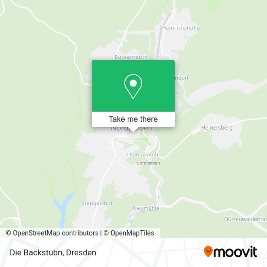 Карта Die Backstubn