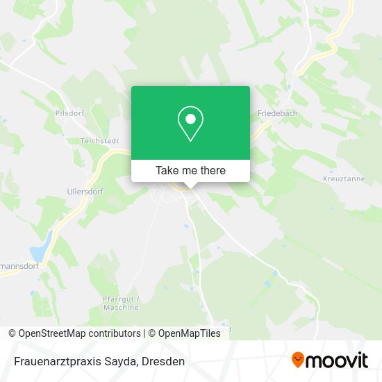 Карта Frauenarztpraxis Sayda