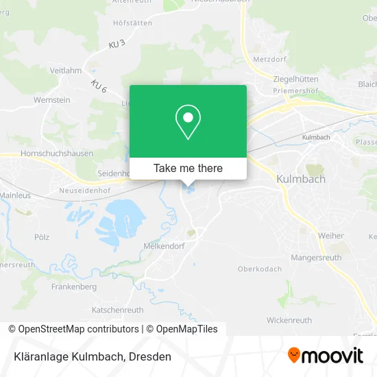 Карта Kläranlage Kulmbach