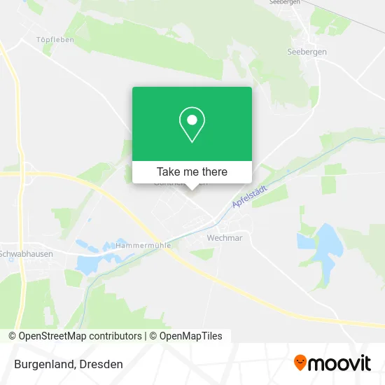 Карта Burgenland