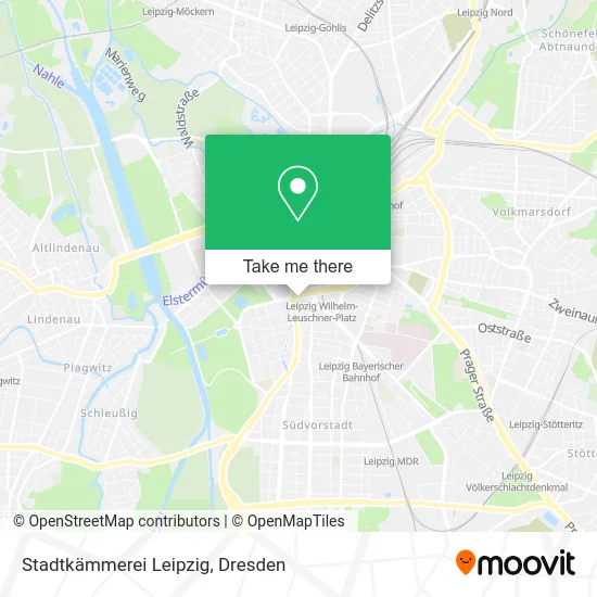 Карта Stadtkämmerei Leipzig