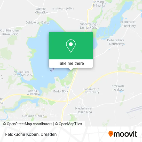 Карта Feldküche Koban