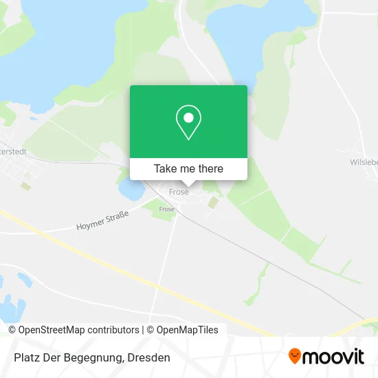 Карта Platz Der Begegnung
