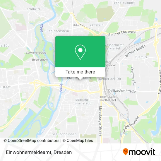 Карта Einwohnermeldeamt