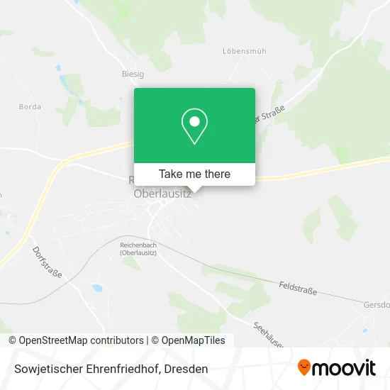 Карта Sowjetischer Ehrenfriedhof