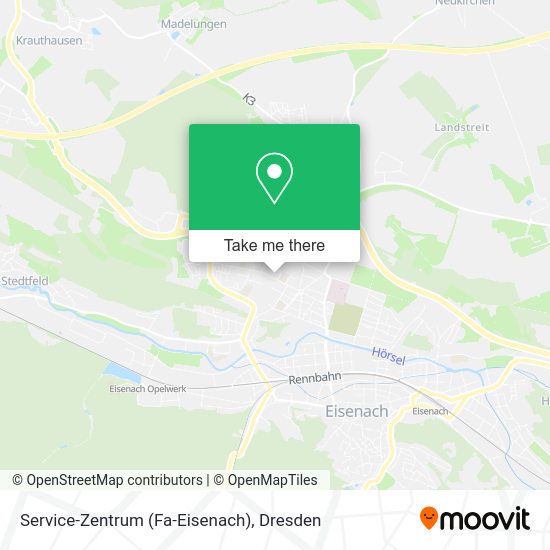 Карта Service-Zentrum (Fa-Eisenach)