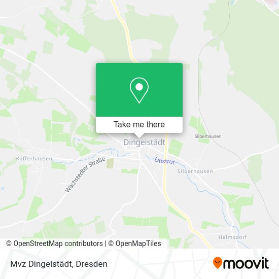Карта Mvz Dingelstädt