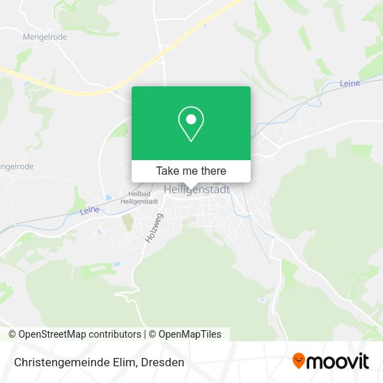 Карта Christengemeinde Elim