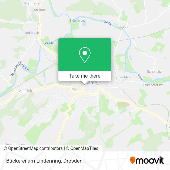 Карта Bäckerei am Lindenring