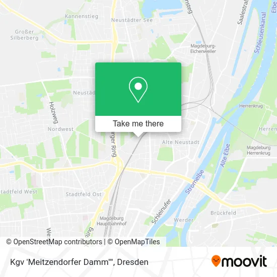 Карта Kgv 'Meitzendorfer Damm""
