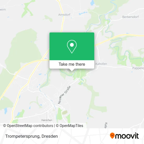 Карта Trompetersprung