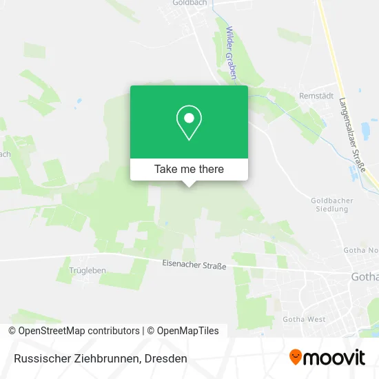 Карта Russischer Ziehbrunnen