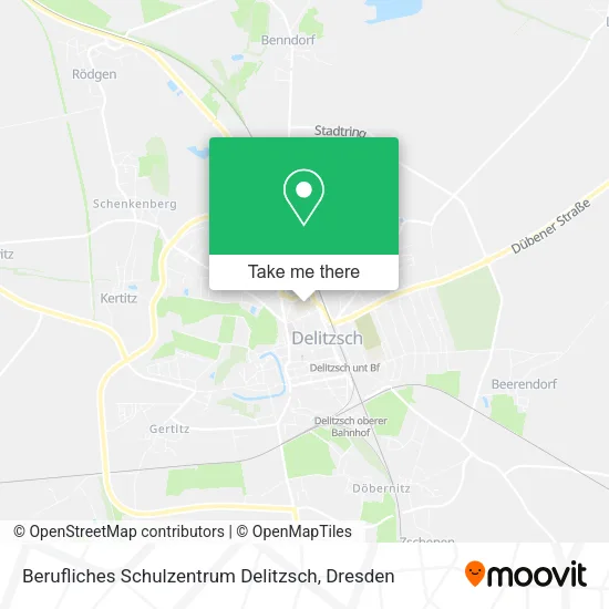 Карта Berufliches Schulzentrum Delitzsch