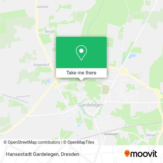 Карта Hansestadt Gardelegen