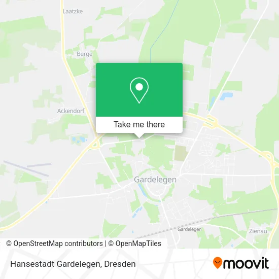 Карта Hansestadt Gardelegen