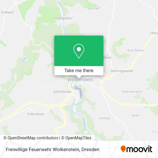 Карта Freiwillige Feuerwehr Wolkenstein
