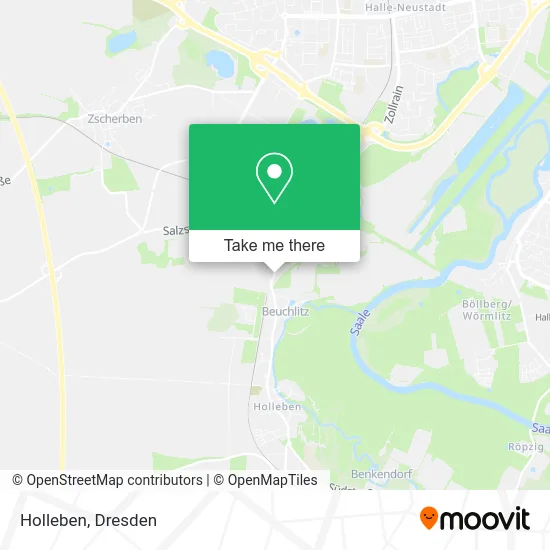 Карта Holleben