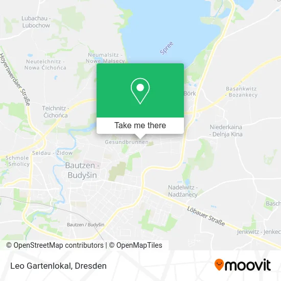 Карта Leo Gartenlokal
