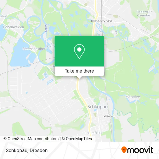 Карта Schkopau
