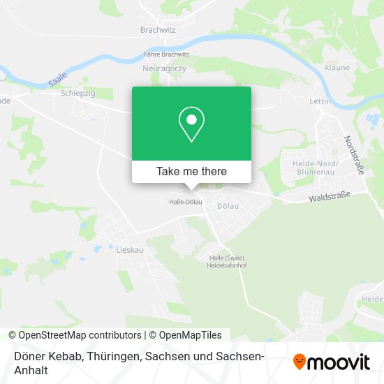 Карта Döner Kebab