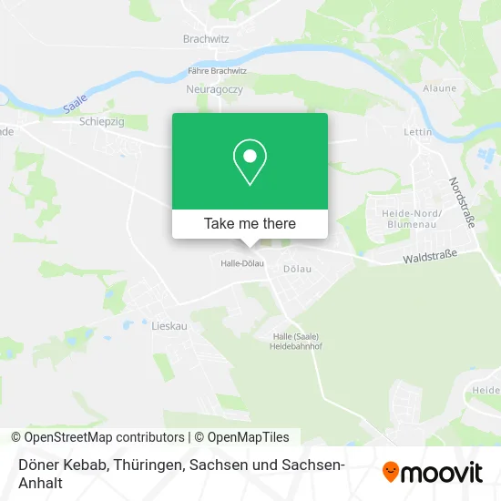 Карта Döner Kebab