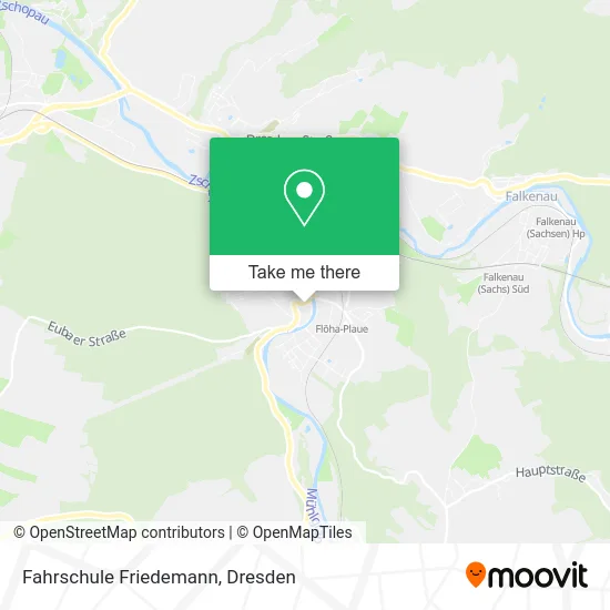 Карта Fahrschule Friedemann