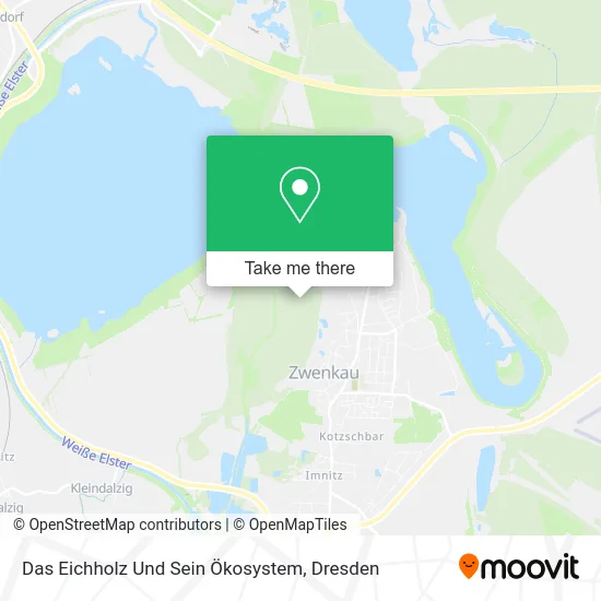 Карта Das Eichholz Und Sein Ökosystem