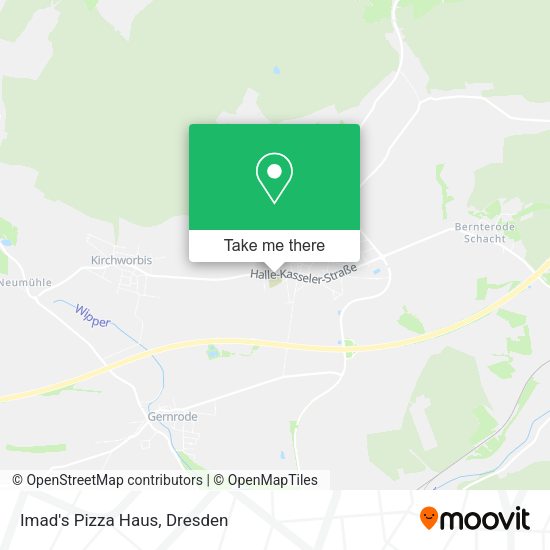 Карта Imad's Pizza Haus