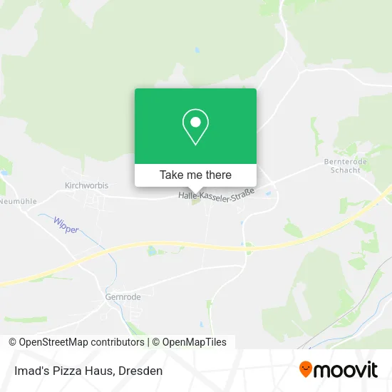 Карта Imad's Pizza Haus