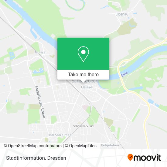 Карта Stadtinformation