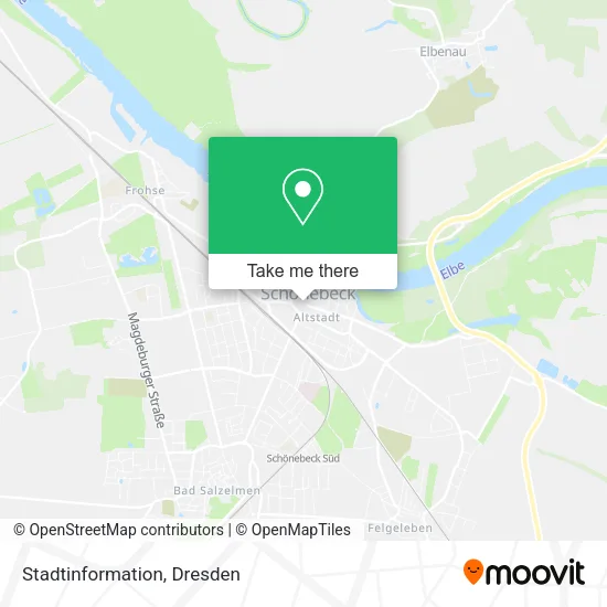 Карта Stadtinformation
