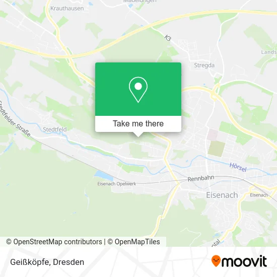 Карта Geißköpfe