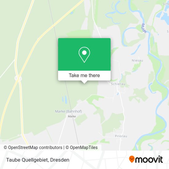 Карта Taube Quellgebiet