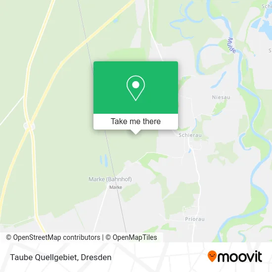 Карта Taube Quellgebiet