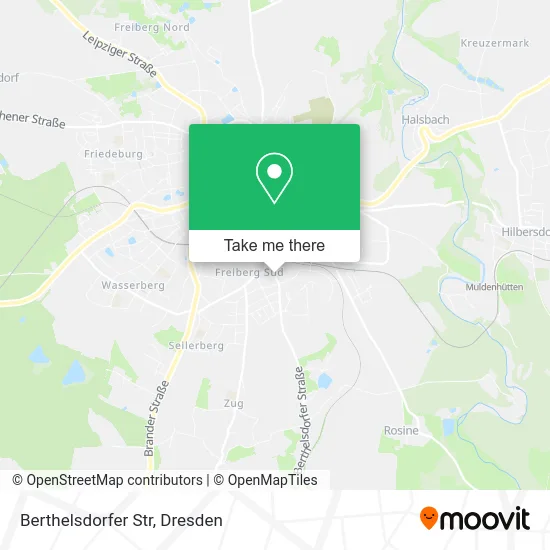 Карта Berthelsdorfer Str