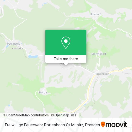 Карта Freiwillige Feuerwehr Rottenbach Ot Milbitz