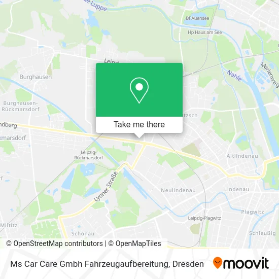 Карта Ms Car Care Gmbh Fahrzeugaufbereitung