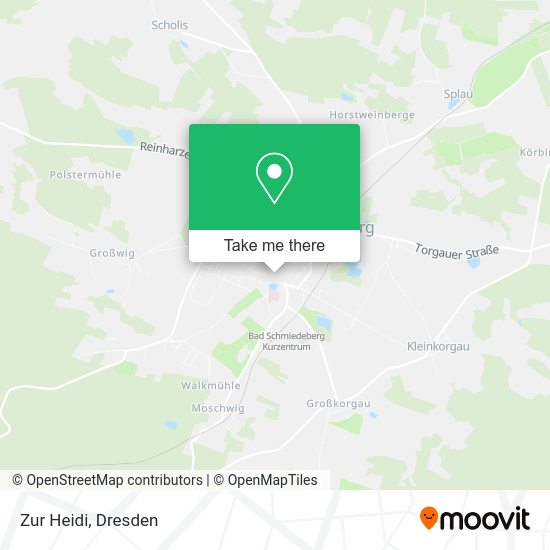 Карта Zur Heidi