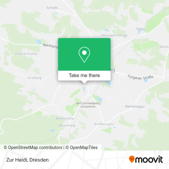 Карта Zur Heidi
