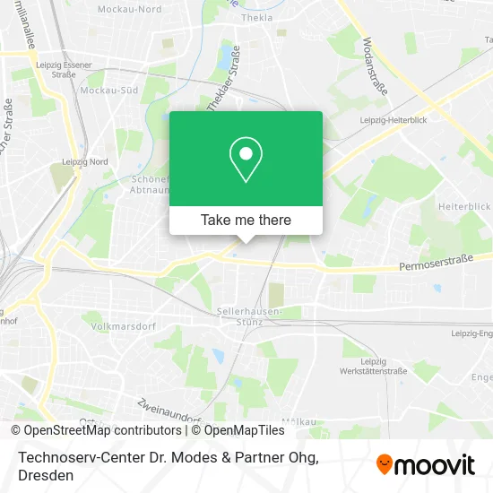 Карта Technoserv-Center Dr. Modes & Partner Ohg