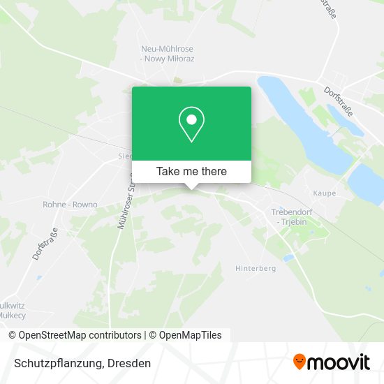 Карта Schutzpflanzung