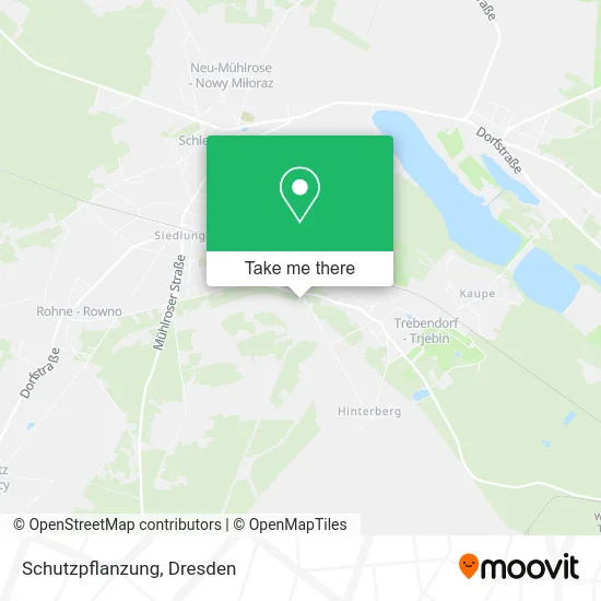 Карта Schutzpflanzung