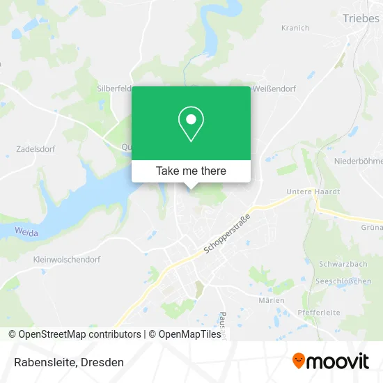 Карта Rabensleite