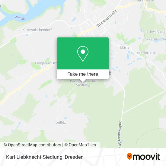 Карта Karl-Liebknecht-Siedlung