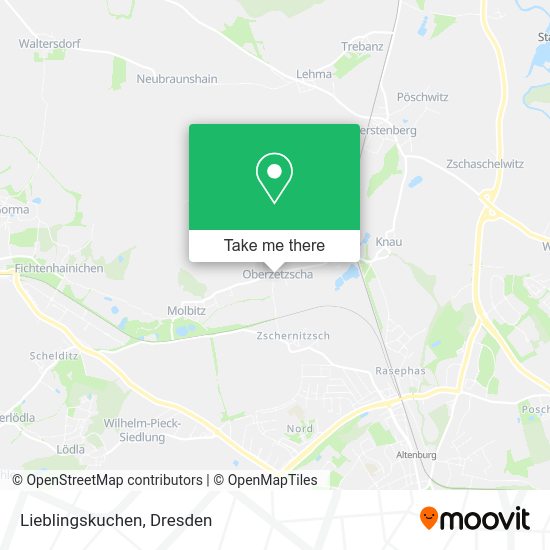 Карта Lieblingskuchen