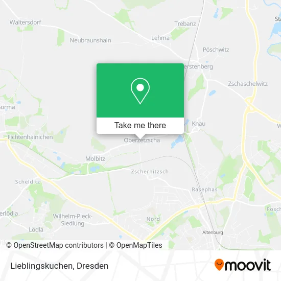 Карта Lieblingskuchen