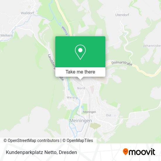 Карта Kundenparkplatz Netto