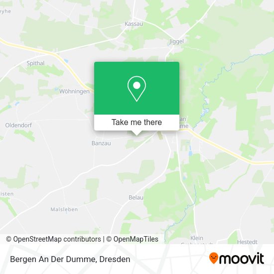 Карта Bergen An Der Dumme